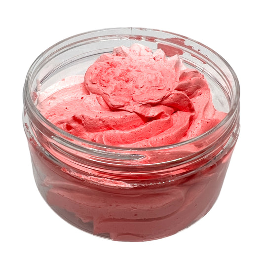 Strawberries & Cream small Whipped Soap